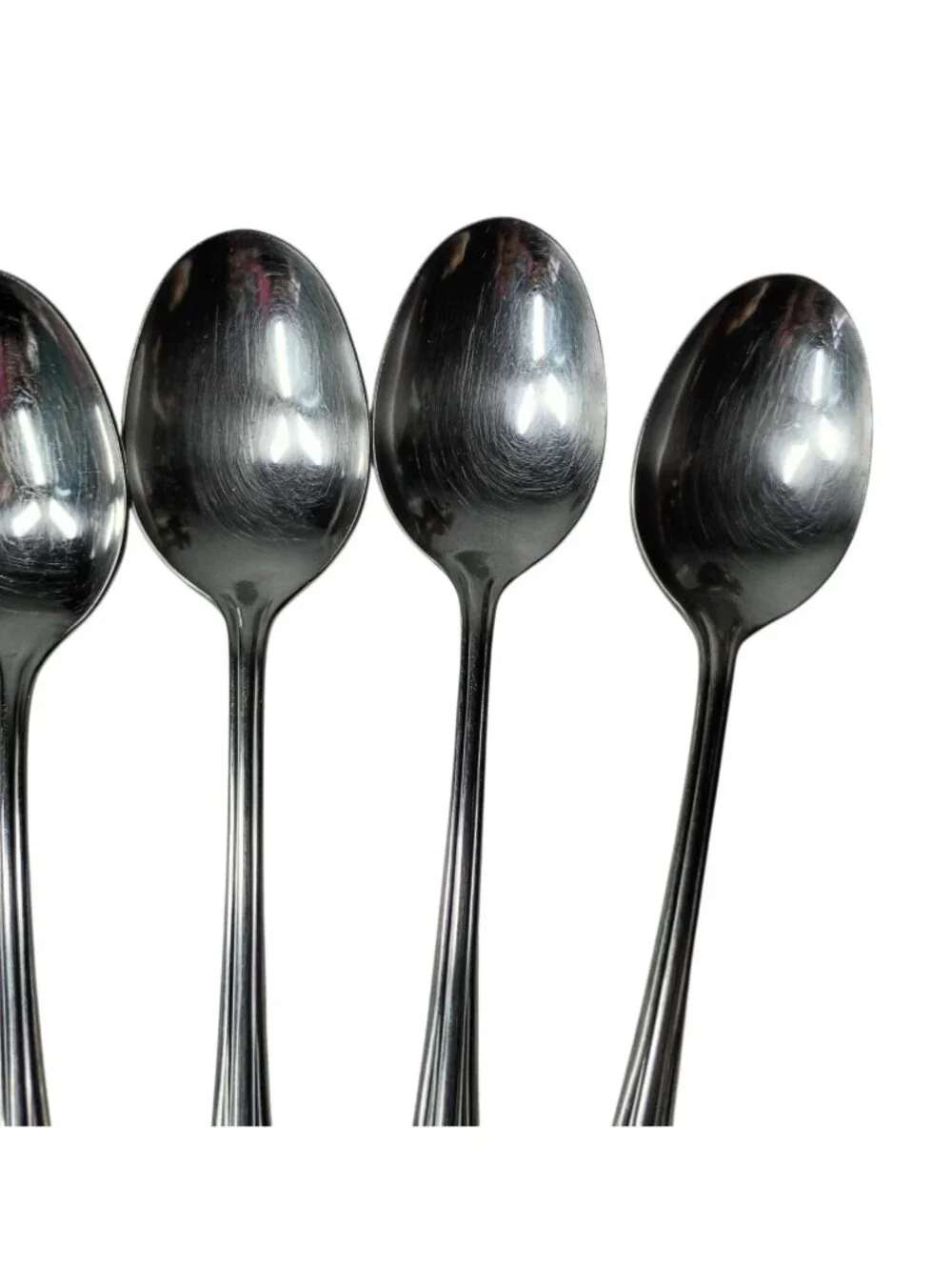 Oneida Bancroft 19 Piece Assorted Flatware Set Stainless Steel Fan Bottoms
